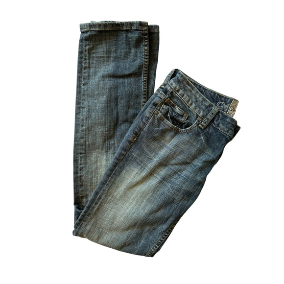 Women's American Rag Cie Jeans Size 3R Blue Denim Stretch - Picture 6 of 10